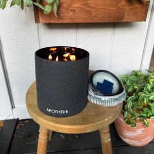 APOTHEKE CHARCOAL CONCRETE 4 WICK CANDLE 72 oz limited edition
